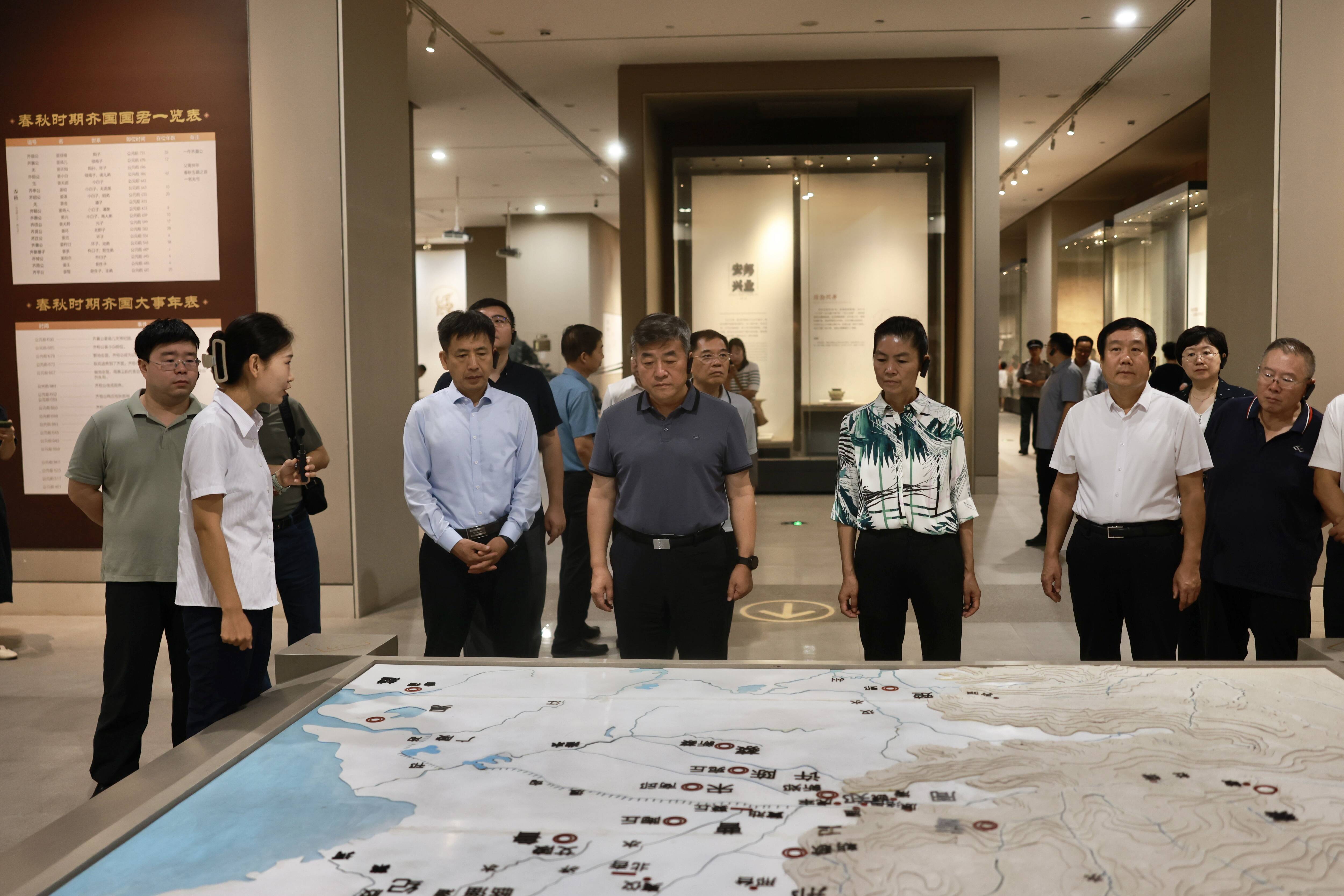 湖南省政協調研組來我區調研齊文化及文旅產業發展情況